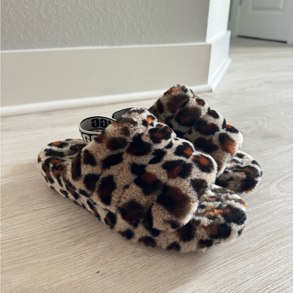 Cheetah Print Ugg Slippers
